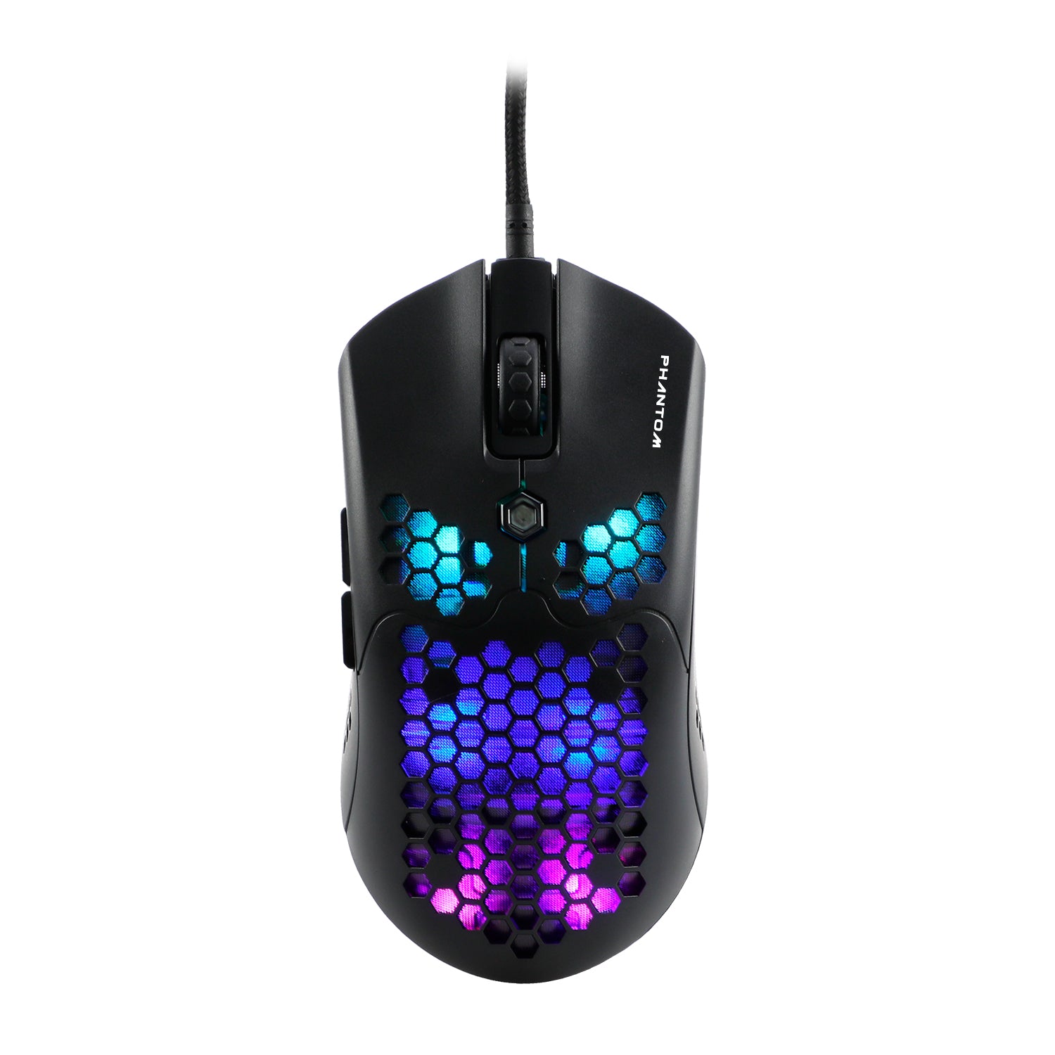 Mouse Gamer Naceb Technology Phantom - 6 Botones + Scroll, USB, 400-10000 DPI, Iluminación RGB, Sensor PAW3325, Cable Reforzado 1.8mts Mouse Gamer Naceb Technology Phantom - 6 Botones + Scroll, USB, 400-10000 DPI, Iluminación RGB, Sensor PAW3325, Cable Reforzado 1.8mts
